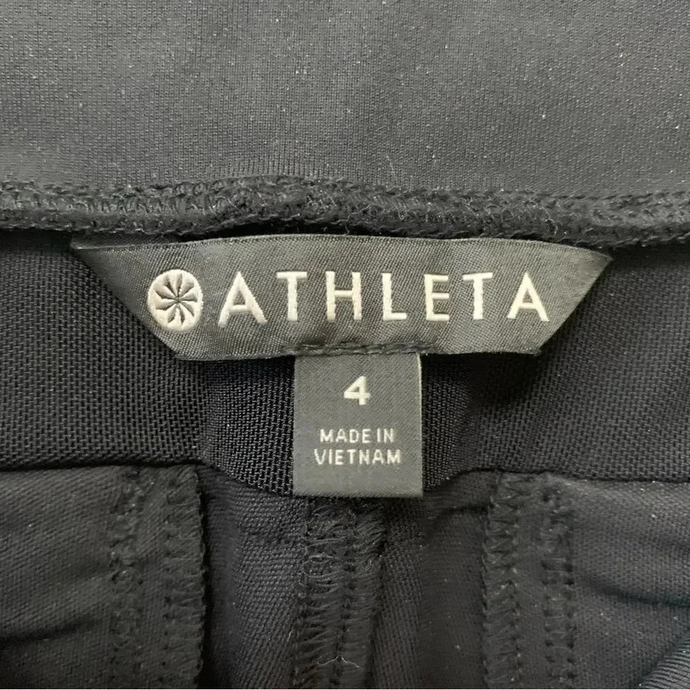 Athleta Headlands Hybrid Cargo Pants in Black Size 4 - Picture 14 of 16
